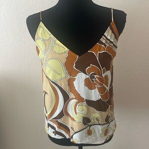 EUC ARITZIA 70s PRINT TANK